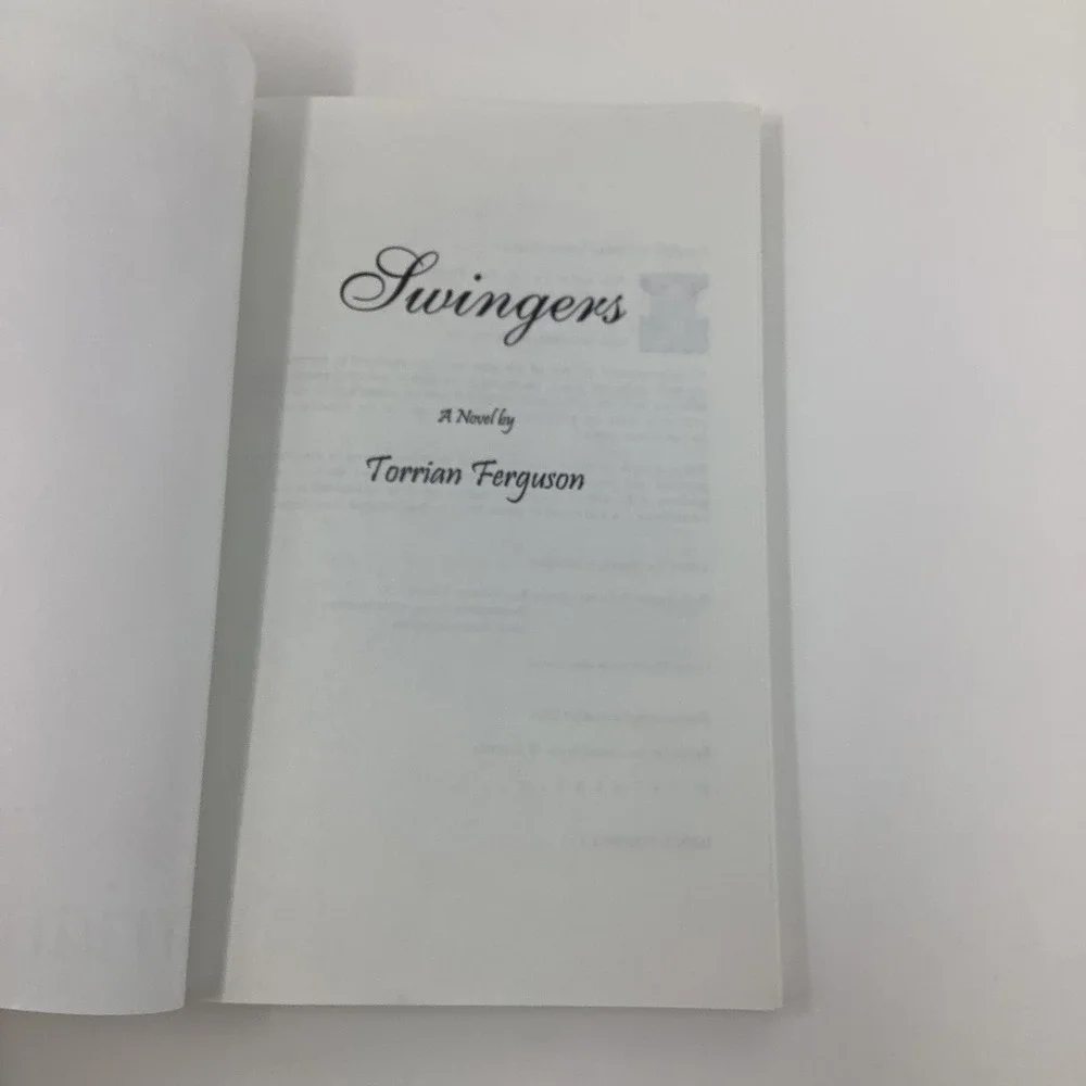Swingers  by Torrian Ferguson 2004 Paperback Novel Book Erotic Fiction‎